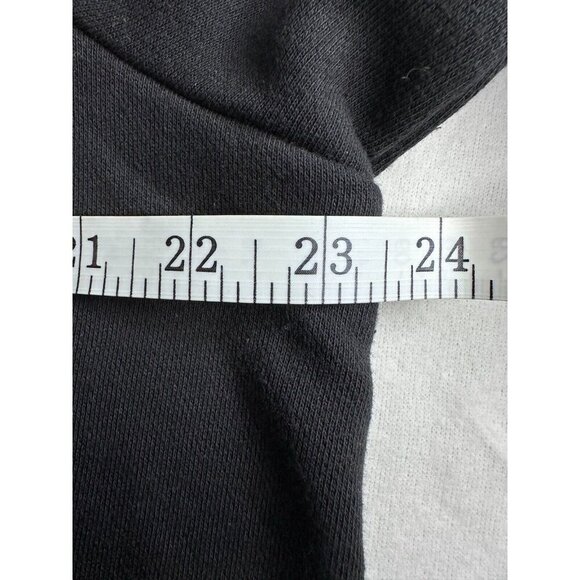 Adidas Dual Layer Mesh French Terry Pullover Long Sleeve Sweatshirt Black XL - Picture 12 of 12